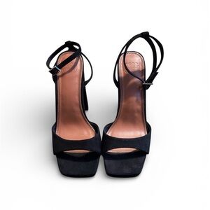 ASOS Design Elegant Black Strappy Heels